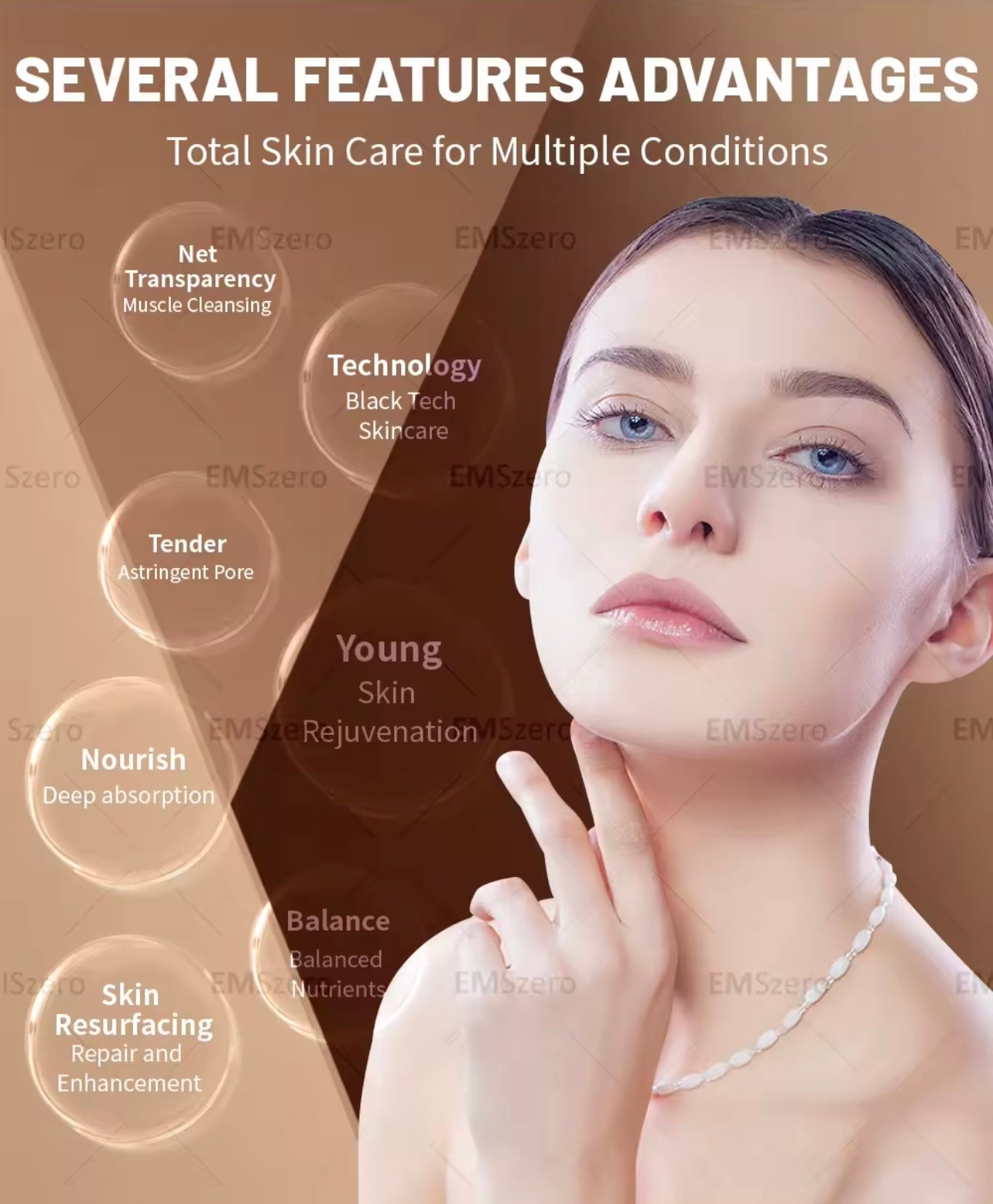 RF Micro Needling Gold Radiofrequenz Mikrokristall Microneedling