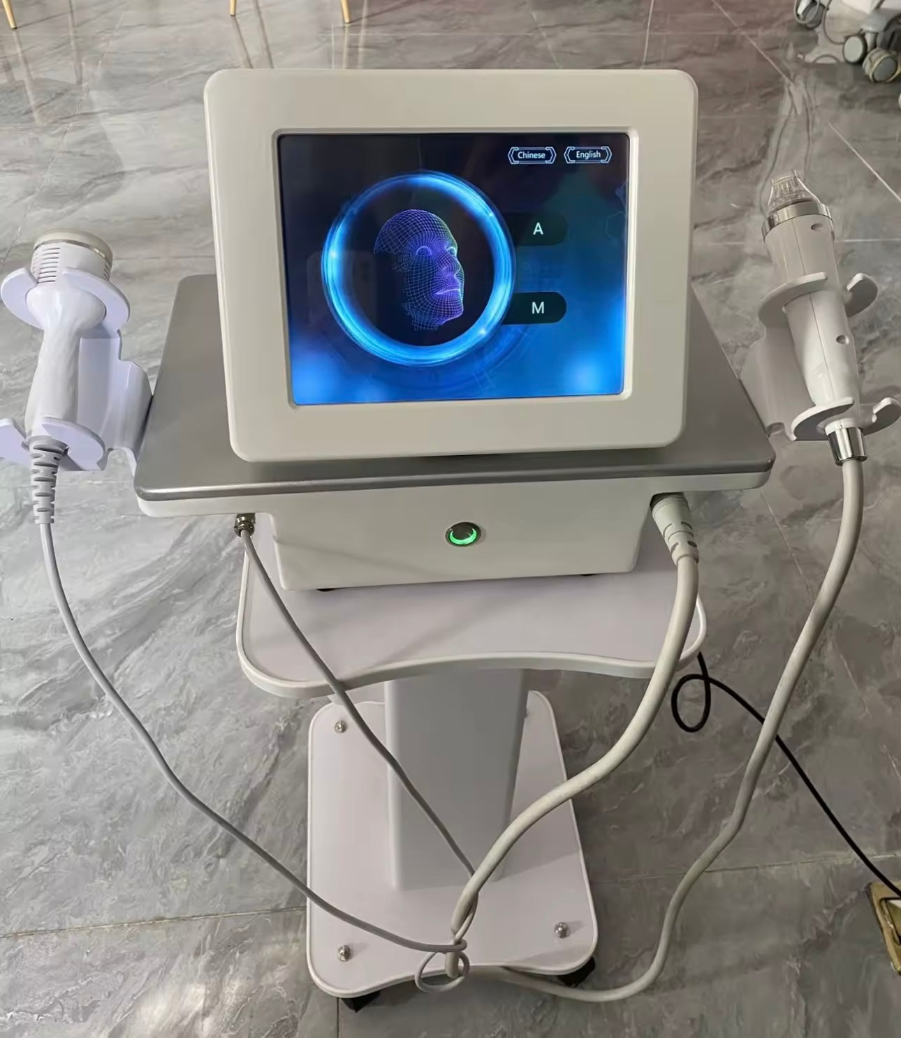 RF Micro Needling Gold Radiofrequenz Mikrokristall Microneedling
