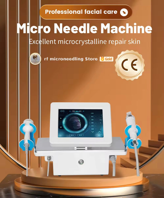RF Micro Needling Gold Radiofrequenz Mikrokristall Microneedling